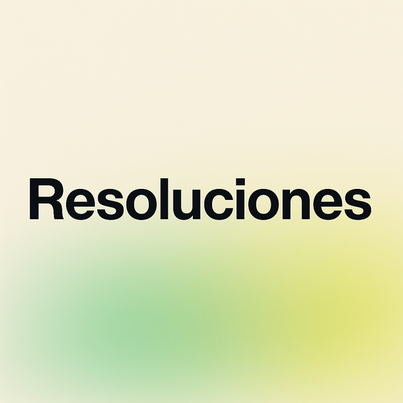 Resoluciones